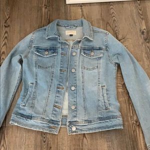 Light wash jean jacket